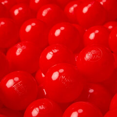 KiddyMoon pehmeät muoviset leikkipallot 100 palloa/6cm-2.36in värikäs , punainen hinta ja tiedot | Vauvan lelut | hobbyhall.fi