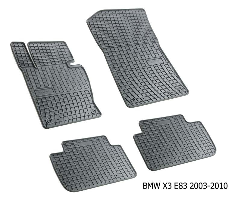 Kumimatot BMW E83 X3:lle 2003-2010 hinta ja tiedot | Auton kumimatot | hobbyhall.fi