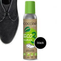 Mokanhoitosuihke (musta) - Coccine Eco Nubuk 3 (black), 200 ml hinta ja tiedot | Vaatteiden ja jalkineiden hoito | hobbyhall.fi