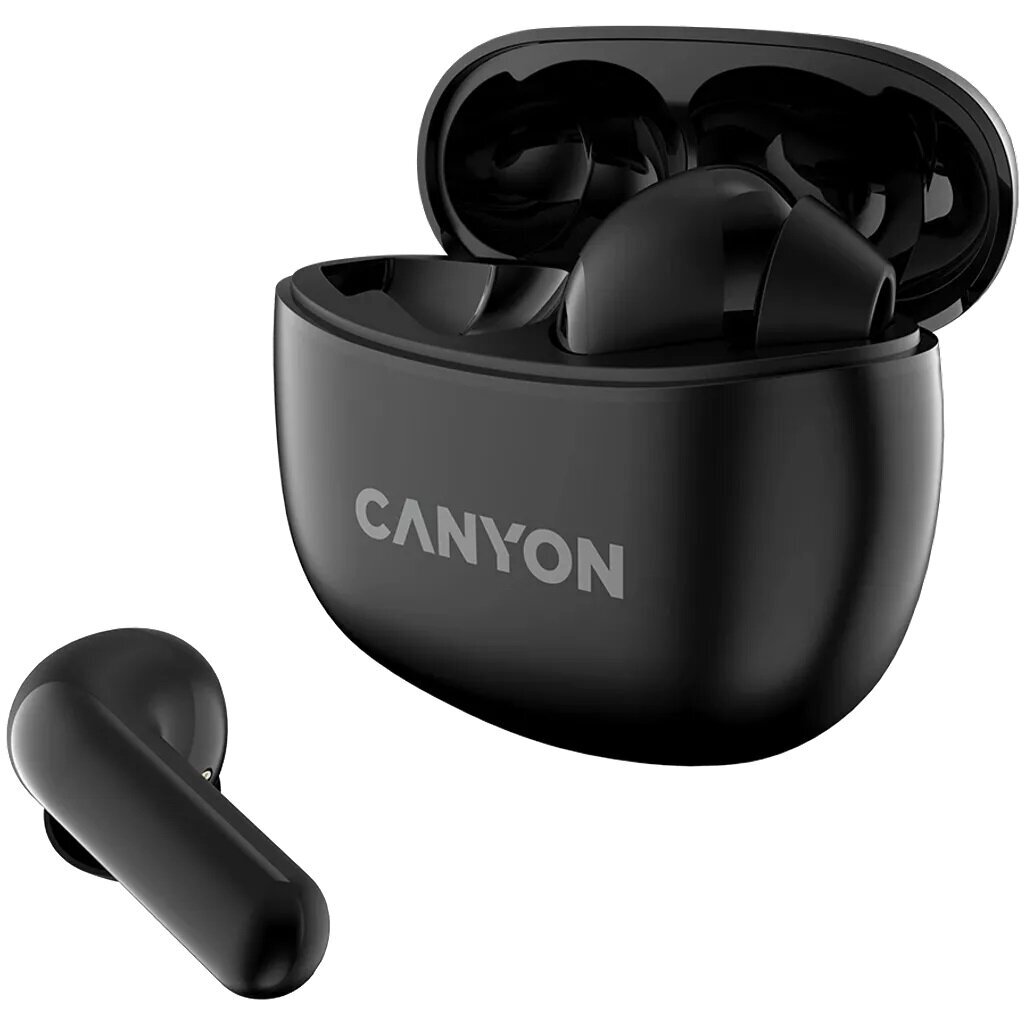 Canyon TWS-5 Black CNS-TWS5B hinta ja tiedot | Kuulokkeet | hobbyhall.fi