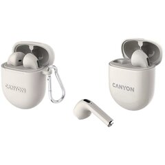 Canyon TWS-6 Beige CNS-TWS6BE hinta ja tiedot | Kuulokkeet | hobbyhall.fi