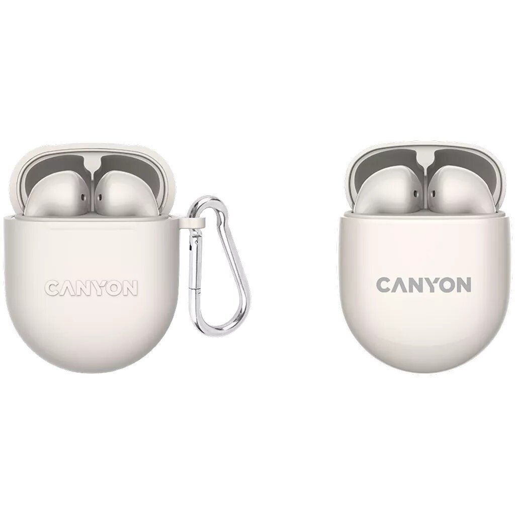 Canyon TWS-6 Beige CNS-TWS6BE hinta ja tiedot | Kuulokkeet | hobbyhall.fi