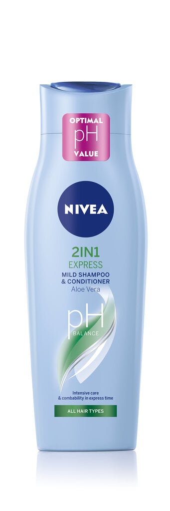 Shampoo hiuksille Nivea 2IN1 Care Express 250ml, 6 paketin setti hinta ja tiedot | Shampoot | hobbyhall.fi