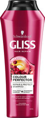 Shampoo Gliss Ultimate Color, 250 ml, 6 pakkausta hinta ja tiedot | Shampoot | hobbyhall.fi