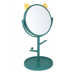 Peili , kissanpentu, 31 x 115 x 14,5 cm, vihreä hinta ja tiedot | Kosmetiikkalaukut ja peilit | hobbyhall.fi