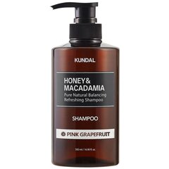 Kundal shampoo Pink Grapefruit 500ml hinta ja tiedot | Shampoot | hobbyhall.fi