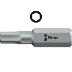 Wera 840/1 Z Vakioterä HEX-PLUS 1/8 x 25mm hinta ja tiedot | Käsityökalut | hobbyhall.fi