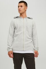 Vetoketjullinen huppari JACK & JONES, 12190154LGMELANGE-M hinta ja tiedot | Miesten puserot ja hupparit | hobbyhall.fi