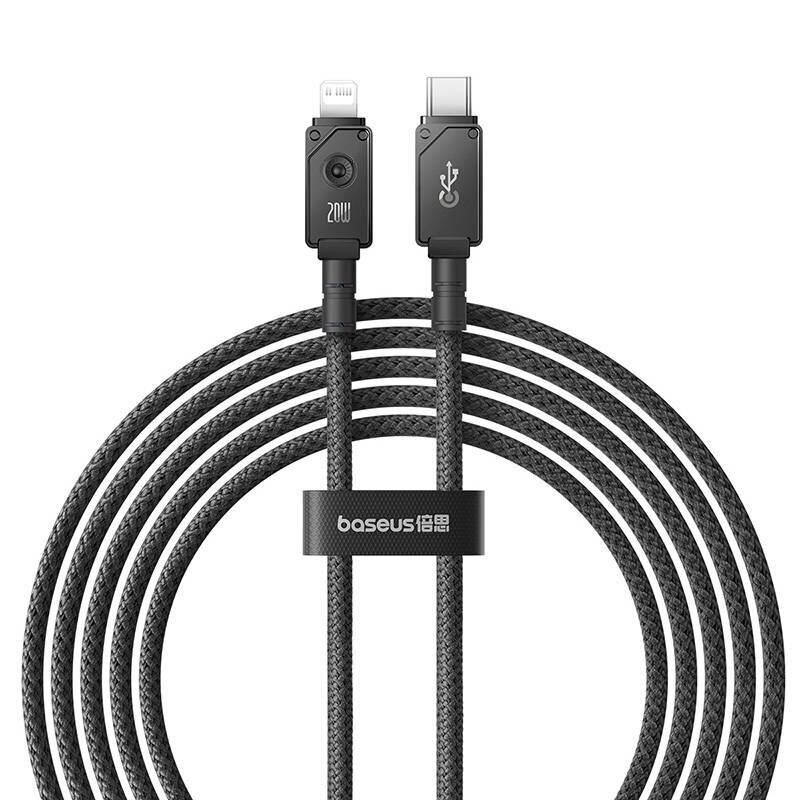 Pikalatauskaapeli Baseus USB-C ja IP 20A 2M (musta) hinta ja tiedot | Puhelinkaapelit | hobbyhall.fi