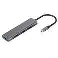 Adapteri USB C 4 portilla USB 3.0.