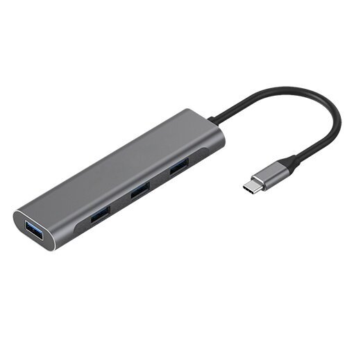 Adapteri USB C 4 portilla USB 3.0. hinta ja tiedot | Adapterit | hobbyhall.fi