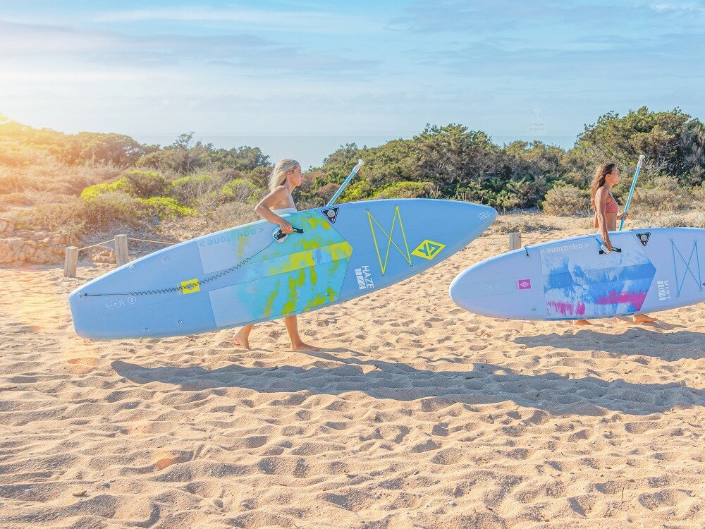 SUP-lauta Ilmatäytteinen Aquatone Haze 10.4, 345 cm, sininen hinta ja tiedot | SUP-laudat ja surffilaudat | hobbyhall.fi