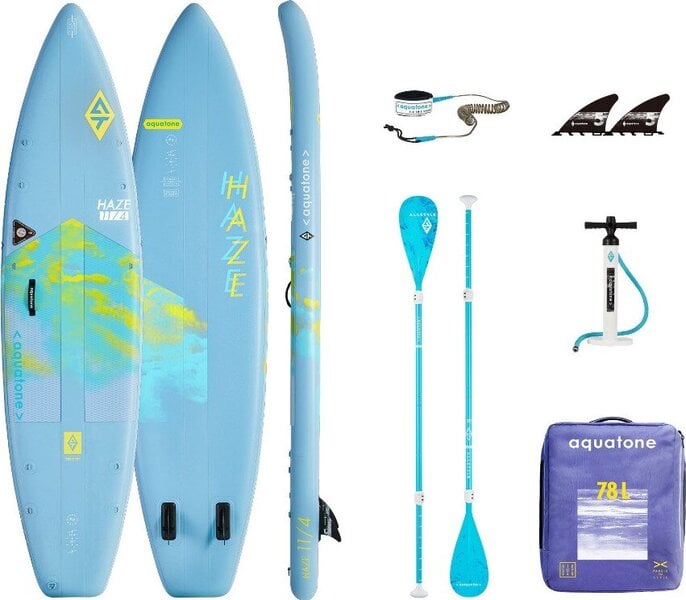 SUP-lauta Ilmatäytteinen Aquatone Haze 10.4, 345 cm, sininen