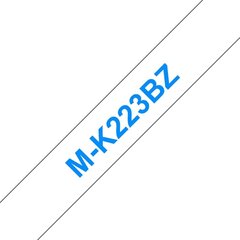 Brother M-K223BZ MK223BZ etikettinauha, valkoinen hinta ja tiedot | Tulostustarvikkeet | hobbyhall.fi