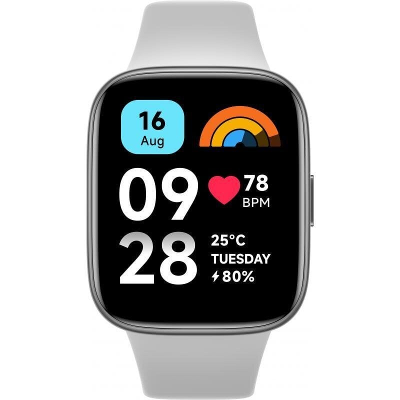 Xiaomi Redmi Watch 3 Active Gray EU BHR7272GL hinta ja tiedot | Älykellot | hobbyhall.fi