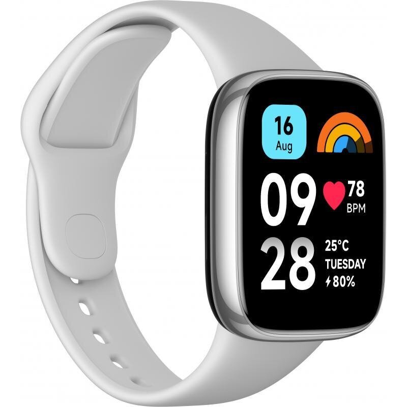 Xiaomi Redmi Watch 3 Active Gray EU BHR7272GL hinta ja tiedot | Älykellot | hobbyhall.fi