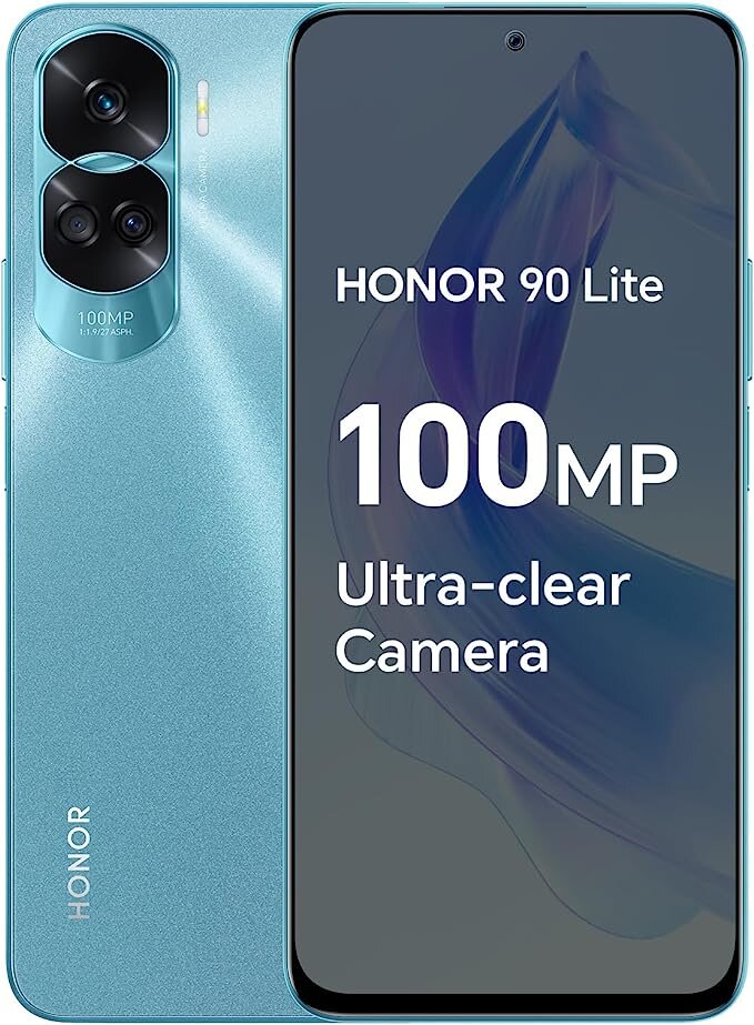 Honor 90 Lite 5G 8/256GB Cyan Lake 5109ASWE hinta ja tiedot | Matkapuhelimet | hobbyhall.fi