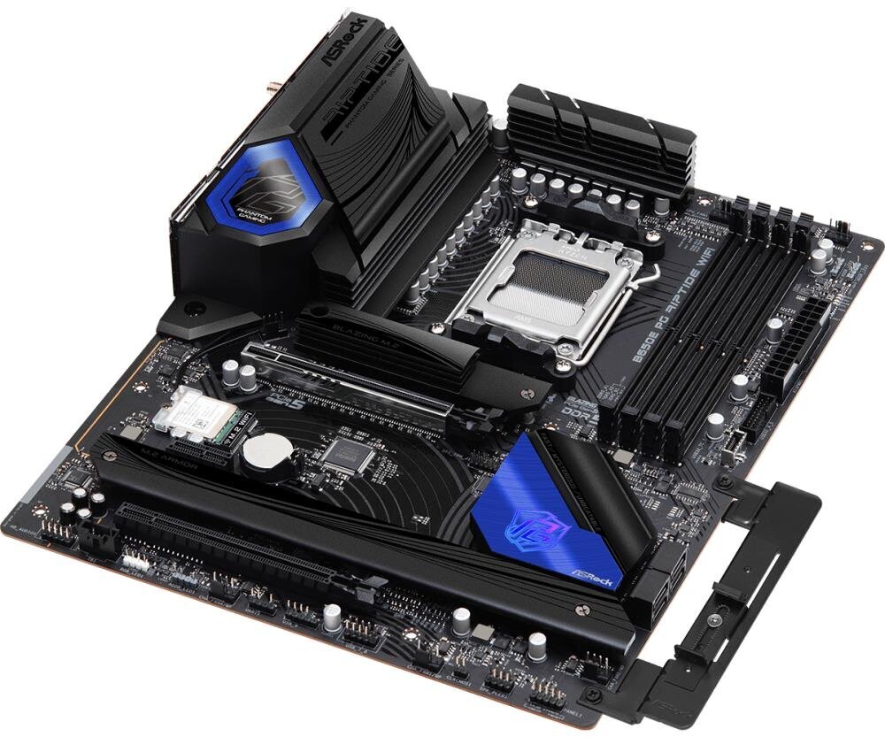 MB ASRock AMD AM5 B650E PG RIPTIDE WIFI -emolevy hinta ja tiedot | Emolevyt | hobbyhall.fi