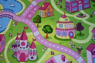 Lasten Matto Sweet Town hinta ja tiedot | Isot matot | hobbyhall.fi