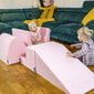 KiddyMoon vaahtomuovileikkipaikka lapsille (300 palloa ∅ 7cm/2.75in), vaaleanpunainen - valkoinen hinta ja tiedot | Vauvan lelut | hobbyhall.fi