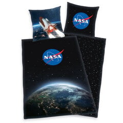 Paimenlasten vuodevaatteet setti NASA, 140x200, 2 osaa hinta ja tiedot | Vuodevaatteet lapsille | hobbyhall.fi