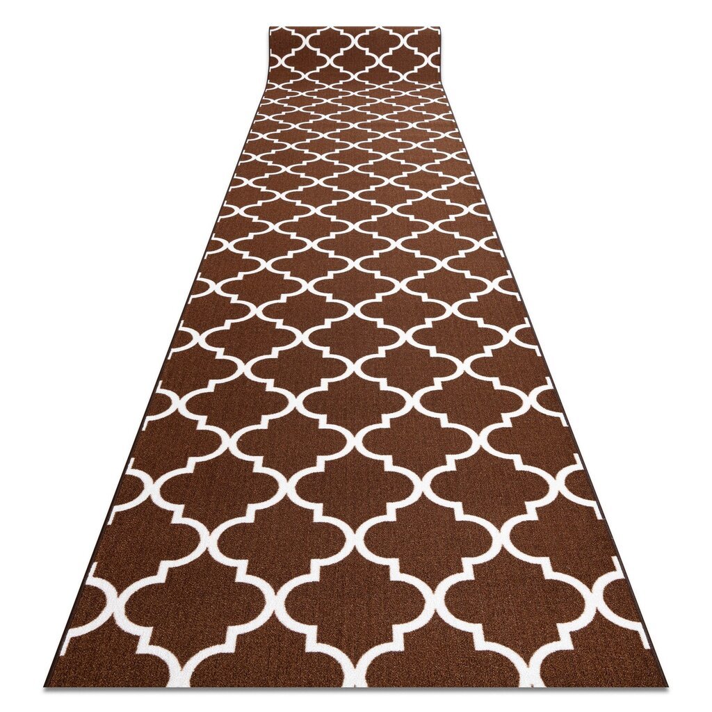 TRELLIS marokkolainen matto, 133 x 190 cm, ruskea hinta ja tiedot | Isot matot | hobbyhall.fi