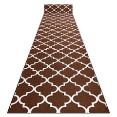 TRELLIS marokkolainen matto, 133 x 210 cm, ruskea hinta ja tiedot | Isot matot | hobbyhall.fi