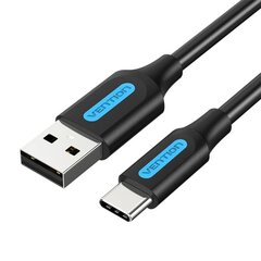 Latauskaapeli USB 2.0 - USB-C Vention COKBF 1m (musta) hinta ja tiedot | Puhelinkaapelit | hobbyhall.fi