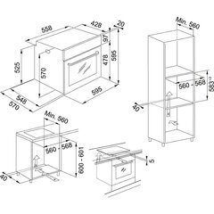 FRANKE FMA 97 P XS (116.0606.100) Uuni hinta ja tiedot | Erillisuunit | hobbyhall.fi