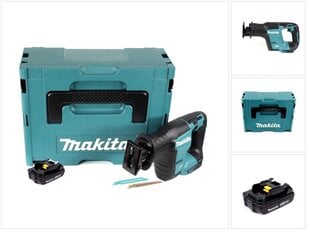 Makita DJR 188 Y1J Langaton saha 18 V Makpac + 1x 1,5 Ah akku - ilman laturia hinta ja tiedot | Sahat ja sirkkelit | hobbyhall.fi