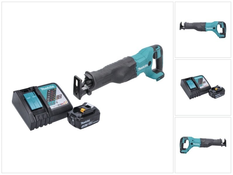 Makita DJR 186 RF1 Langaton saha 18 V + 1x akku 3,0 Ah + laturi