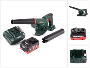 Metabo AG 18 akkupuhallin 18 V + 1x LiHD akku 5,5 Ah + laturi hinta ja tiedot | Oksasilppurit, lehtipuhaltimet | hobbyhall.fi