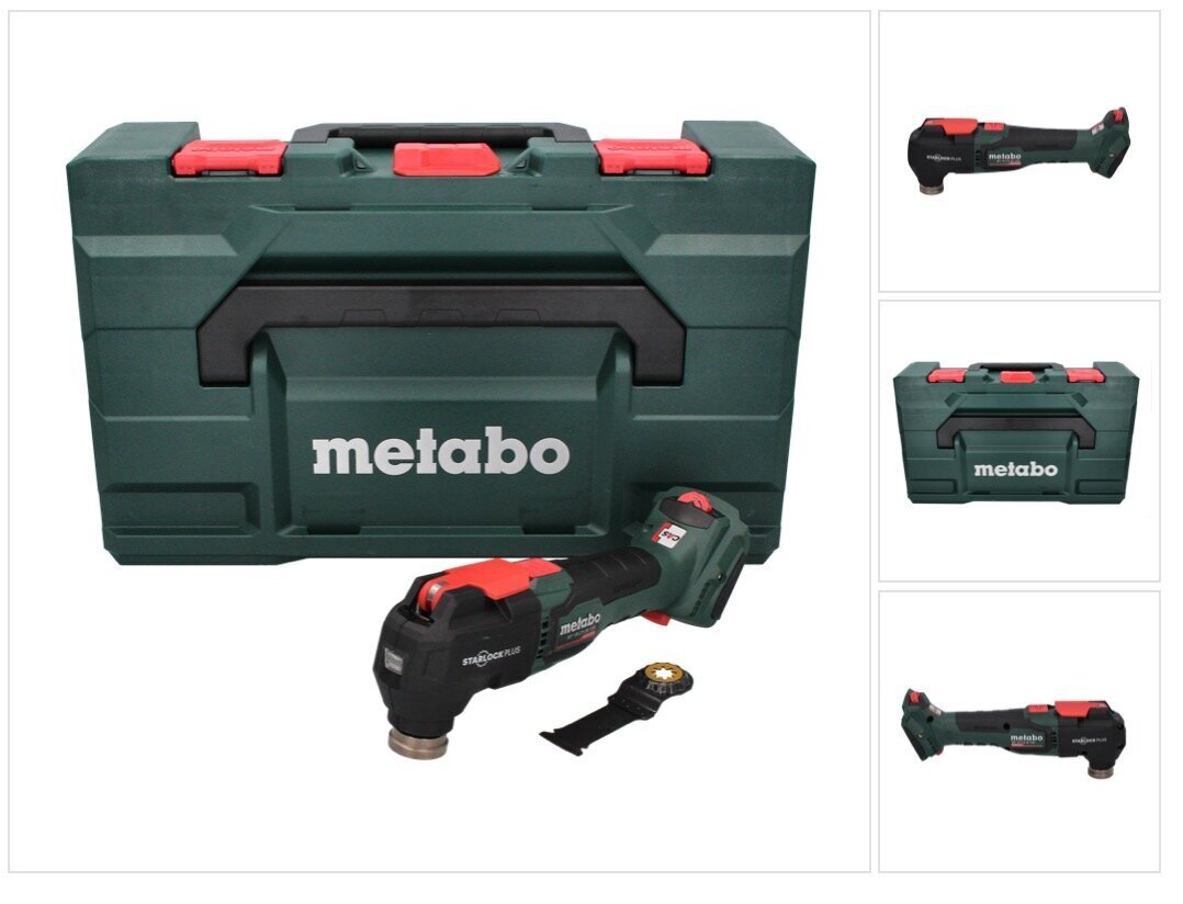 Metabo MT 18 LTX BL QSL akkumonitoimityökalu 18 V Starlock Plus + metaBOX - ilman akkua, ilman laturia hinta ja tiedot | Sahat ja sirkkelit | hobbyhall.fi