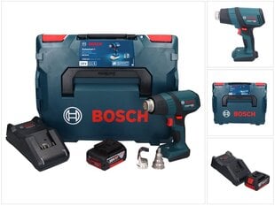 Bosch GHG 18V-50 Professional johdoton kuumailmapuhallin 18 V 300° C / 500° C + 1x akku 5,0 Ah + laturi + L-Boxx hinta ja tiedot | Kuumailmapuhaltimet | hobbyhall.fi