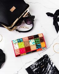 Naisten lompakko aitoa nahkaa Lorenti Square Mix hinta ja tiedot | Naisten lompakot | hobbyhall.fi