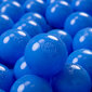 KiddyMoon 50 ∅ 7cm/2.75in pehmeät muoviset leikkipallot , sininen. hinta ja tiedot | Vauvan lelut | hobbyhall.fi