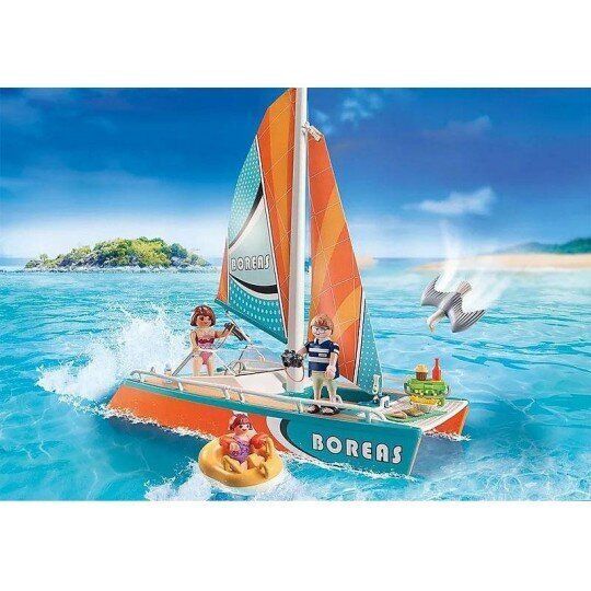 71043 Playmobil venekatamaraani, 53 palaa hinta ja tiedot | LEGOT ja rakennuslelut | hobbyhall.fi