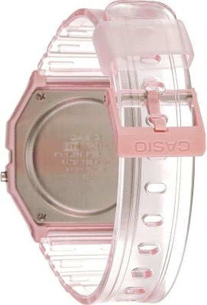Casio Ladies Digital Quartts -kello hartsirannekorulla F-91WS-4F hinta ja tiedot | Naisten kellot | hobbyhall.fi