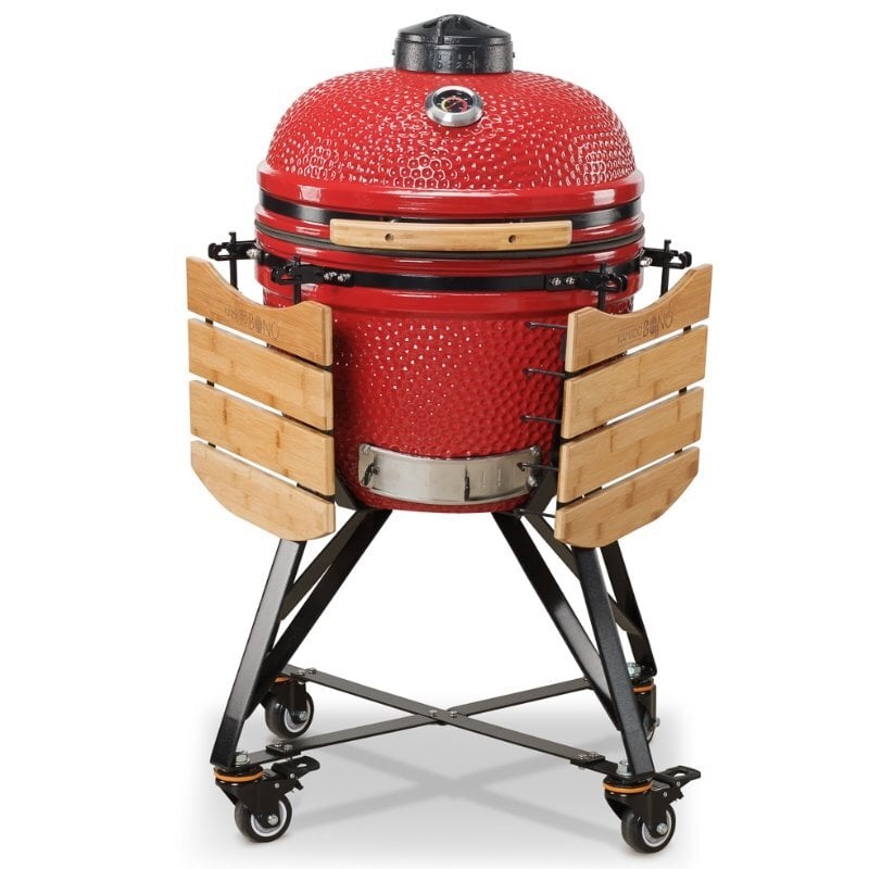 Keraaminen grilli KAMADO BONO MEDIA 52 cm, punainen hinta ja tiedot | Grillit | hobbyhall.fi