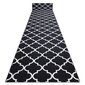 TRELLIS marokkolainen matto, 57x130 cm, musta hinta ja tiedot | Isot matot | hobbyhall.fi