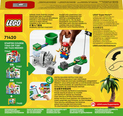 71420 LEGO® Super Mario Rambi sarvikuono laajennussarja hinta ja tiedot | LEGOT ja rakennuslelut | hobbyhall.fi