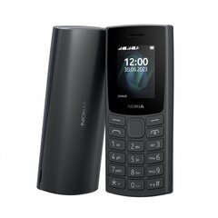 Nokia 105 (2023) TA-1557 Dual SIM Charcoal hinta ja tiedot | Nokia Puhelimet, älylaitteet ja kamerat | hobbyhall.fi