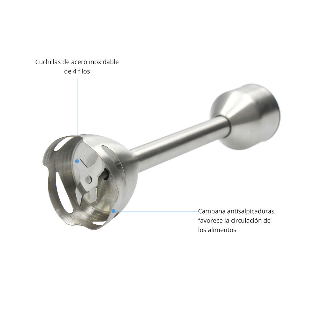 Manuaalinen tehosekoitin TM Electron hinta ja tiedot | Sauvasekoittimet ja silppurit | hobbyhall.fi