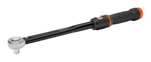 Mekaaninen napsautusmomenttiavain 80-400Nm ±3% (CW & CCW) 3/4" 686mm, ikkuna-asteikko hinta ja tiedot | Käsityökalut | hobbyhall.fi