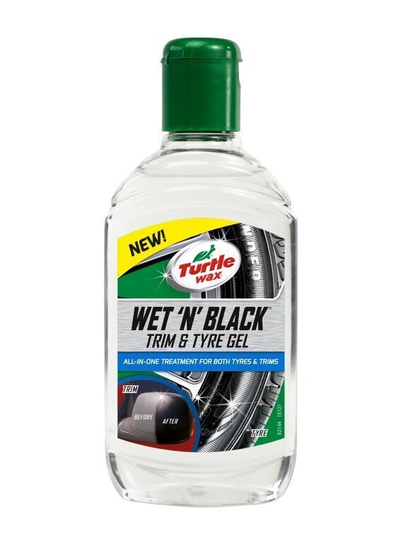 Ulkoinen raikastaja WET N BLACK TRIM Turtle Wax 300ml. hinta ja tiedot | Autokemikaalit | hobbyhall.fi