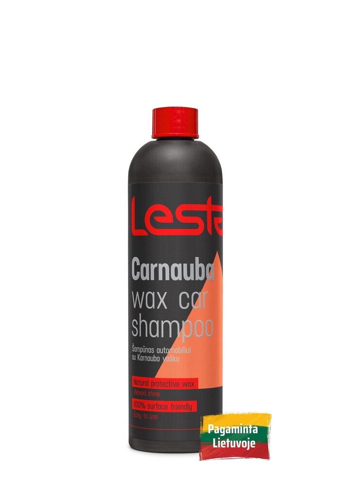 Shampoo karnaubavahalla Lesta Carnauba Wax, 500ml.. hinta ja tiedot | Autokemikaalit | hobbyhall.fi