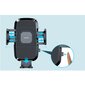 Joyroom Auton kojelautaan tai tuulilasiin kiinnitys Joyroom JR-ZS259 (musta) hinta ja tiedot | Puhelintelineet | hobbyhall.fi