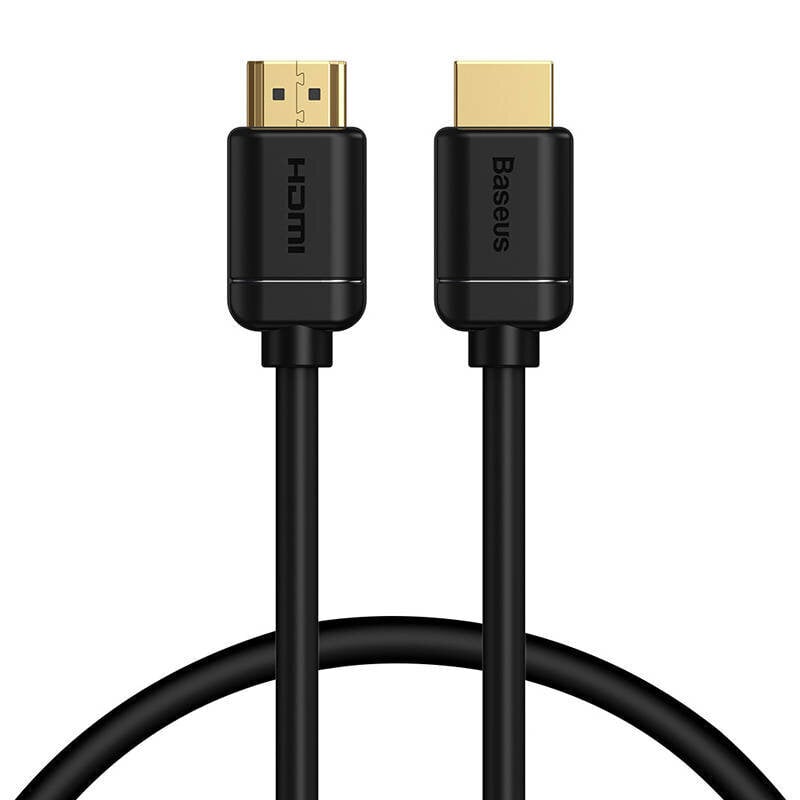 Baseus HDMI–HDMI Baseus High Definition -kaapeli 0,5 m (musta) hinta ja tiedot | Kaapelit ja adapterit | hobbyhall.fi