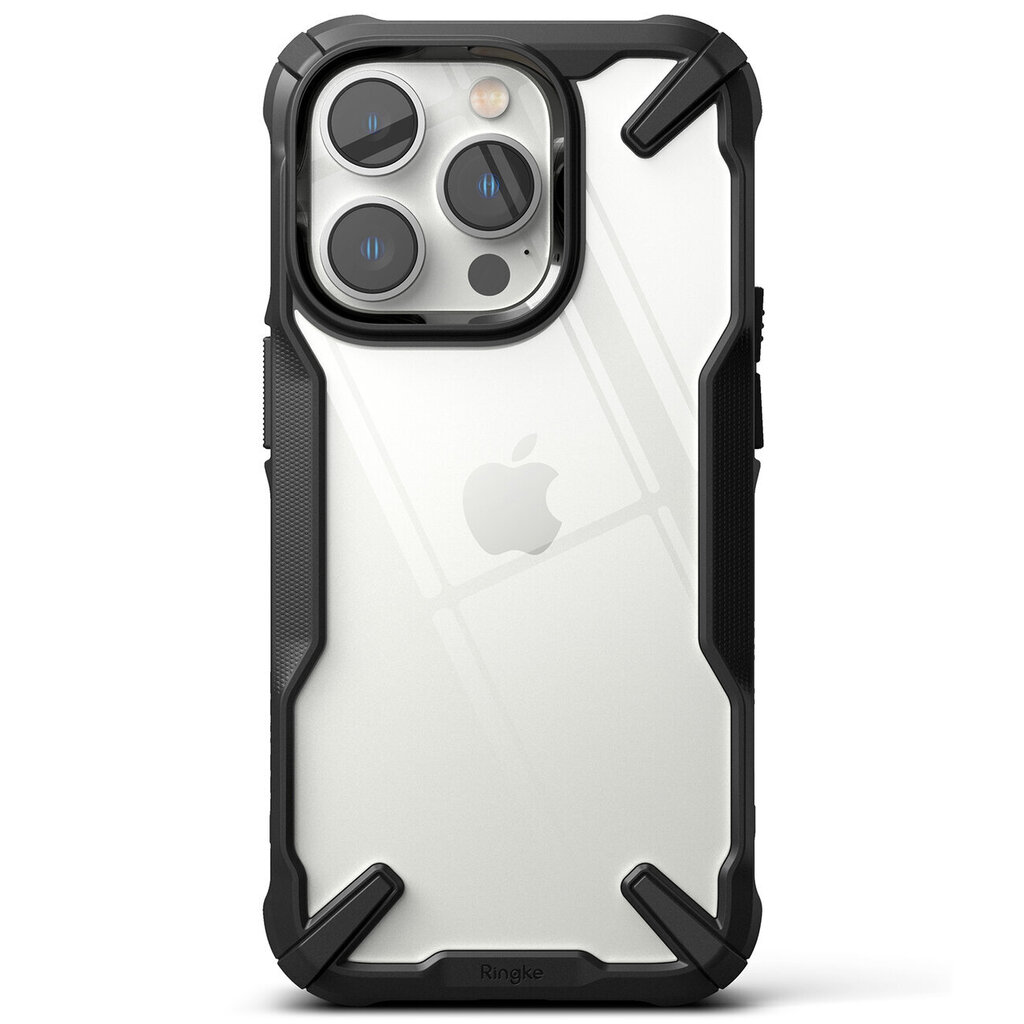Ringke Fusion X Design FX643E55 iPhone 14 Pro, musta hinta ja tiedot | Puhelimen kuoret ja kotelot | hobbyhall.fi
