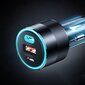 CHOETECH Choetech TC0011 autolaturi 130W 2x USB C 1x USB A (musta) hinta ja tiedot | Puhelimen laturit | hobbyhall.fi